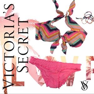 VICTORIAS SECRET SUNNY VIBES 2 Piece Bikini SM